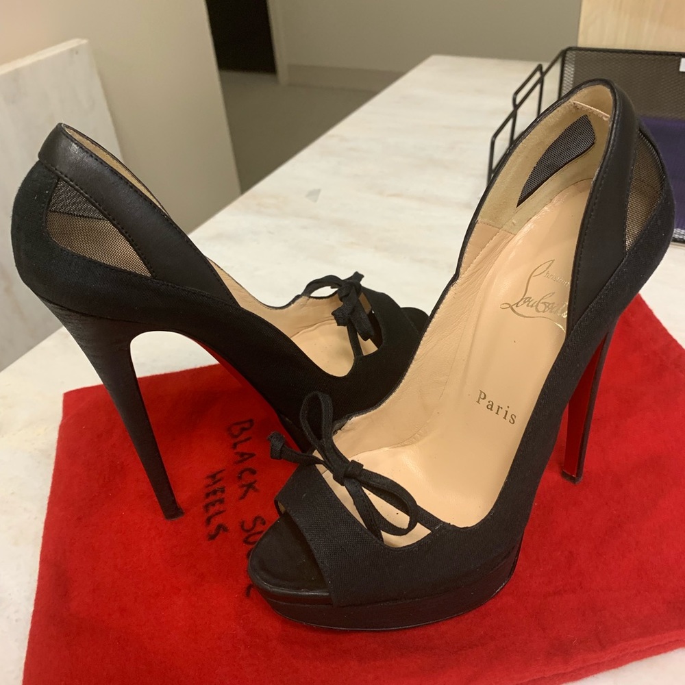 120mm Christian Louboutin Platform Heels